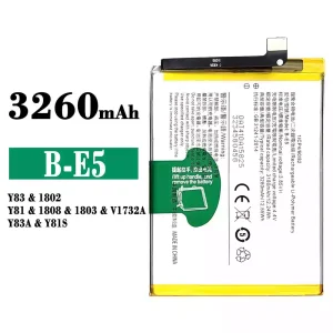 Batería B-E5 para VIVO Y83/Y81/Y83A/Y18S