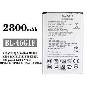Batería BL-46G1F para LG K10 (2017) / K20 plus