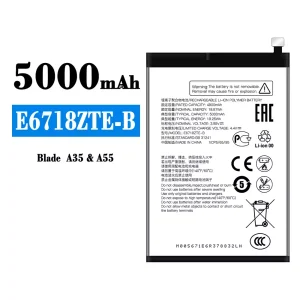 Batería E6718ZTE-B para ZTE BLADE A35/A55