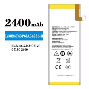 Batería Li3824T43P6hA54236-H para ZTE Blade S6 5.0