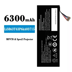 Batería Li3863T43P6hA03715 para ZTE MF97B/Spro2 Projector