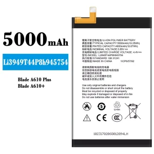 Batería Li3949T44P8h945754 para ZTE Blade A610+/A610 PLUS