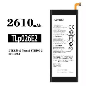 Batería TLP026E2 para BlackBerry DTEK50/Neon