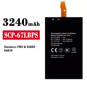 Batería SCP-67LBPS para Kyocera Dura PRO/E6820/E6810