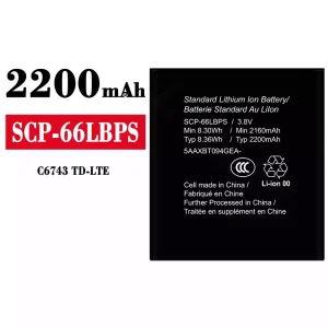 Batería SCP-66LBPS para Kyocera C6743 TD-LTE