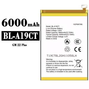 Batería BL-A19CT para General Mobile GM 22 Plus