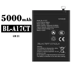 Batería BL-A17CT para General Mobile GM 21