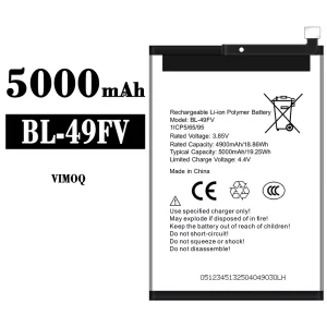 Batería BL-49FV para VIMOQ