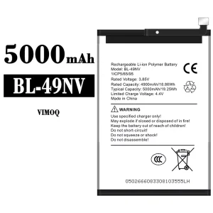 Batería BL-49NV para VIMOQ