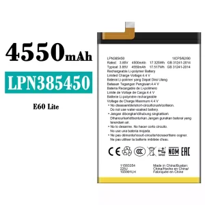 Batería LPN385450 para Hisense E60 Lite