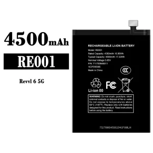 Batería RE001 para T-Mobile Revvl 6 5G