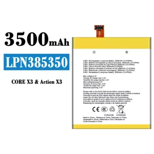 Batería LPN385350 para CROSSCALL CORE X3/Action X3