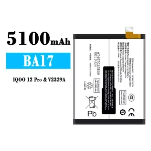 Batería BA17 para IQOO 12 Pro/V2329A