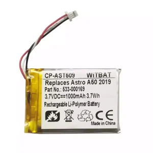 Batería de repuesto para auriculares Astro A50 2019 2020 2021,623441