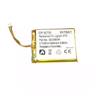 Batería de repuesto para auriculares Logitech G733,G735,533-000181