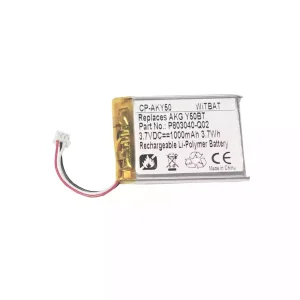 Batería de repuesto para auriculares AKG Y50BT,C50BT,P083040-Q02,USN-603048PCN-AK