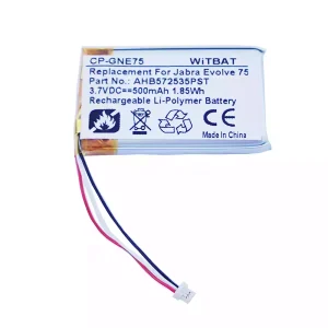 Batería de repuesto para auriculares Jabra Evolve 75,Evolve 75 UC,Evolve 75 SE,AHB572535PST