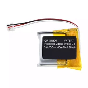 Batería de repuesto para auriculares Jabra Engage 65 convertible,Jabra Engage 75 convertible,AHB701718HPJT