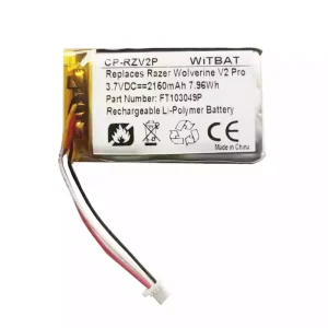 Batería de repuesto para auriculares Razer Wolverine V2 Pro,FT103049P