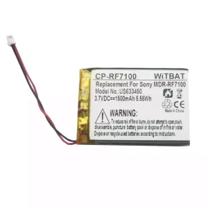 Batería de repuesto para auriculares Sony BP-HP1200,MDR-DS7000,MDR-RF7000,MDR-RF7100 SL00131-1