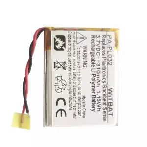 Batería de repuesto para auriculares Plantronics BackBeat Sense,AHB403029PS