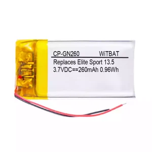 Batería de repuesto para auriculares Jabra Elite Sport 13.5 estuche de carga