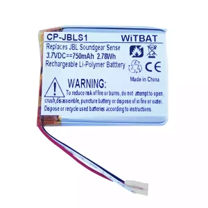 Batería de repuesto para auriculares JBL Soundgear Sense Earphone estuche de carga