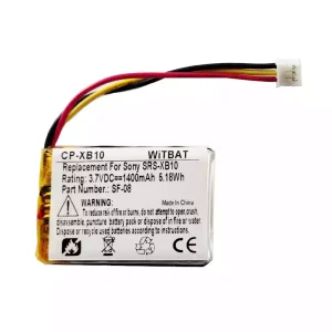 Batería de repuesto para altavoz Sony SF-08,1-853-641-13,533-000107