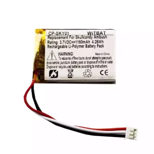 Batería de repuesto para altavoz Skullcandy Ambush,Skullcandy Barricade Mini,Skullcandy Venue
