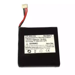 Batería de repuesto para altavoz Marshall Kilburn,TF-18650-2200-1S4PA