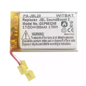 Batería de repuesto para altavoz JBL SoundBoost 2,GSP653248