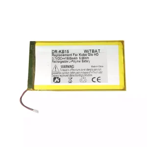 Batería para Nook Glowlight Plus 7.8,BNRV700,PR-285084