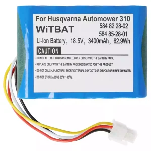 Batería para Husqvarna 5848228-01,5848228-02,5848528-01,5895862-01
