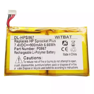 Batería para HP Sprinter Plus Pocket Photo Printer,P0867
