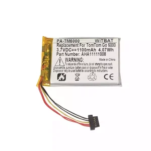 Batería para TomTom Go 5000,Go 5100,Go 6000,Go 6100,Go 9000,AHA11111008