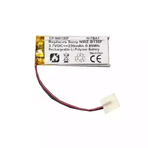 Batería para SONY Walkman NWZ-B133F,NWZ-B135,NWZ-B142F,NWZ-152F,NWZ-B162F,NWZ-B172F,NWZ-B173F,NWZ-B183F