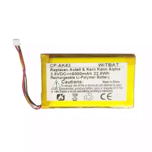 Batería para iRiver Astell & Kern KANN ALPHA PPM43,BZ124678