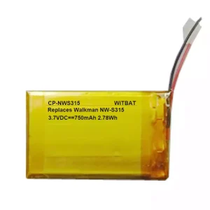 Batería para SONY Walkman NW-S313 NW-S315,AHB303450
